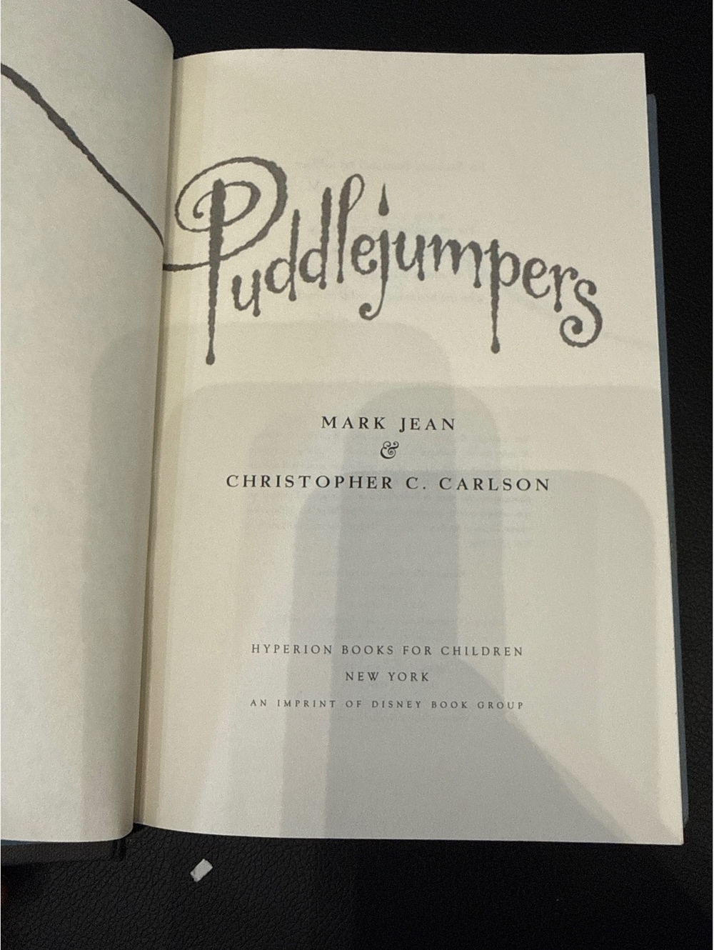 Puddlejumpers by Mark Jean & Christopher C. Carlson - Vintage Children's Book